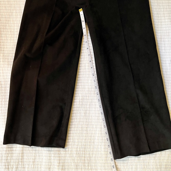 Oak + Fort Suede-Look Trousers - Picture 4 of 7